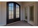 Elegant entryway with double doors and sidelights at 41253 N Whistling Strait Ct, Anthem, AZ 85086