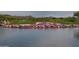 Landscaped island green with colorful flowers at 41253 N Whistling Strait Ct, Anthem, AZ 85086