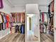 Large walk-in closet with ample storage space at 3220 W Feather Sound Dr, Anthem, AZ 85086