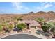 Aerial view of a single-Gathering home and surrounding landscape at 3220 W Feather Sound Dr, Anthem, AZ 85086