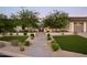 Elegant home with a landscaped front yard and inviting walkway at 22439 N 89Th St, Scottsdale, AZ 85255