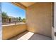 Private balcony with partial view of the community at 18416 N Cave Creek Rd # 2037, Phoenix, AZ 85032
