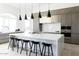 Modern kitchen with large island and stainless steel appliances at 6271 E Horseshoe Rd, Paradise Valley, AZ 85253