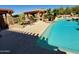 Inviting community pool with spacious deck and seating at 13013 N Panorama Dr # 128, Fountain Hills, AZ 85268