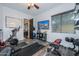 Well-equipped home gym with various exercise machines at 12789 W Via Caballo Blanco --, Peoria, AZ 85383