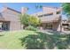 Exterior of the building showing a side view with a landscaped lawn at 7329 N Via Camello Del Norte -- # 117, Scottsdale, AZ 85258