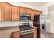 Updated kitchen with stainless steel appliances and granite countertops at 5450 E Deer Valley Dr # 2206, Phoenix, AZ 85054