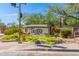 Toscana community entrance sign with landscaping at 5450 E Deer Valley Dr # 2206, Phoenix, AZ 85054