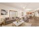 Open living room with hardwood floors and modern furniture at 5450 E Deer Valley Dr # 2206, Phoenix, AZ 85054
