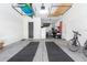 Large garage with overhead storage and room for two cars at 28001 N 92Nd Ave, Peoria, AZ 85383