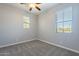 Bright bedroom featuring a window and ceiling fan at 4777 S Fulton Ranch Blvd # 2071, Chandler, AZ 85248