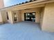 Large patio with access from sliding doors at 9214 W Kerry Ln, Peoria, AZ 85382