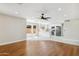 Modern kitchen with white cabinets and stainless steel appliances at 9214 W Kerry Ln, Peoria, AZ 85382