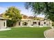 Expansive backyard with artificial turf and mountain backdrop at 6324 N 48Th Pl, Paradise Valley, AZ 85253