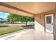 Covered patio with access to backyard at 19202 N Signal Butte Cir, Sun City, AZ 85373