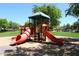 playground with slides and climbing structures at 4306 E Tyson St, Gilbert, AZ 85295