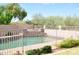 Swimming pool with spa and fenced backyard at 11239 E Oberlin Way, Scottsdale, AZ 85262
