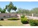 Swimming pool with spa, waterfall feature, and fenced backyard at 11239 E Oberlin Way, Scottsdale, AZ 85262