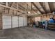 Garage with storage space and automatic opener at 9302 E Broadway Rd # 2, Mesa, AZ 85208