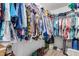 Large walk-in closet with ample hanging space and shelving at 9302 E Broadway Rd # 2, Mesa, AZ 85208