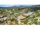 Aerial view of house and neighborhood at 37143 N Greythorn Cir, Carefree, AZ 85377