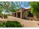Landscaped backyard with desert plants at 37143 N Greythorn Cir, Carefree, AZ 85377