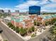 Aerial view of a charming multi-unit building with brick facade and rooftop terraces at 2017 N 1St Ave, Phoenix, AZ 85003