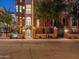 Brick building exterior at night at 2017 N 1St Ave, Phoenix, AZ 85003