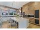 Stunning kitchen with double ovens and a large prep island at 2017 N 1St Ave, Phoenix, AZ 85003