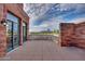Brick balcony with city views and a balustrade at 2017 N 1St Ave, Phoenix, AZ 85003