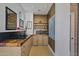 Modern wet bar featuring rustic wood countertops at 2017 N 1St Ave, Phoenix, AZ 85003