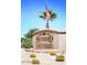 Sunbird Golf Resort entrance sign and landscaping at 1509 E Peach Tree Dr, Chandler, AZ 85249