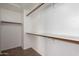 Large walk-in closet with double hanging rods and shelving at 2737 S 156Th Ave, Goodyear, AZ 85338