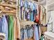 Spacious closet with custom shelving and hanging rods at 15802 W Avalon Dr, Goodyear, AZ 85395