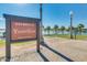 Estrella Yacht Club sign; Residents Only at 18211 W Sequoia Dr, Goodyear, AZ 85338