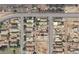 Aerial view showing home's location in residential neighborhood at 568 N Sirrine --, Mesa, AZ 85201