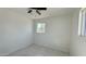 Bright bedroom with window and ceiling fan at 568 N Sirrine --, Mesa, AZ 85201
