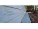 Close up of exterior wall and landscaping at 120 N Val Vista Dr # 86, Mesa, AZ 85213