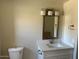 Updated bathroom featuring a vanity with a quartz countertop at 3236 E Chandler Blvd # 1033, Phoenix, AZ 85048