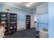 Small office with built-in shelving and plenty of storage at 36131 N Desert Tea Dr, Queen Creek, AZ 85140