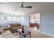 Spacious loft area with comfortable seating and a view at 36131 N Desert Tea Dr, Queen Creek, AZ 85140