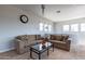 Spacious loft area with comfortable seating and a view at 36131 N Desert Tea Dr, Queen Creek, AZ 85140