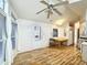 Casual dining area with wood table and chairs, near kitchen at 155 S Limestone Dr, Apache Junction, AZ 85119