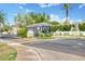 Gated community entrance with guardhouse and landscaping at 5732 N 25Th St, Phoenix, AZ 85016