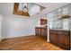 Formal dining room with hardwood floors and a wet bar at 5732 N 25Th St, Phoenix, AZ 85016