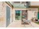 Small patio area with sliding door access from inside at 5921 W Golden Ln, Glendale, AZ 85302