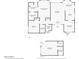 Floor plan showing a main house and detached casita at 14194 W Mountain Laurel Trl, Surprise, AZ 85374