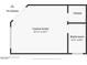 Floor plan of a casita with a bedroom and bathroom at 14194 W Mountain Laurel Trl, Surprise, AZ 85374