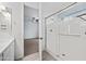 Bathroom with walk-in shower and access to bedroom at 901 S Smith Rd # 1012, Tempe, AZ 85281