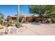 Stunning desert landscape surrounds this single-story home at 42035 N 113Th Way, Scottsdale, AZ 85262